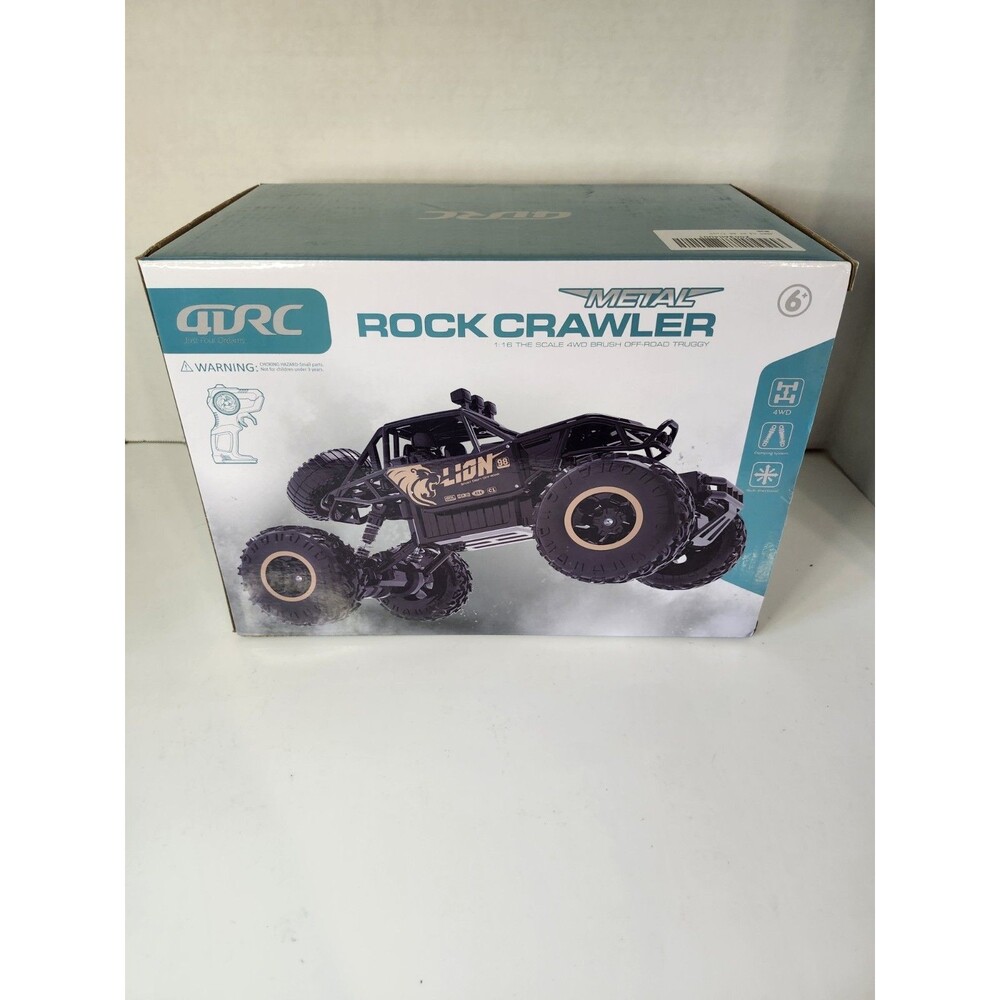 Metal remote control Rock Crawler 1:16 the scale 4WD Brush Off Road Truggy NIB
